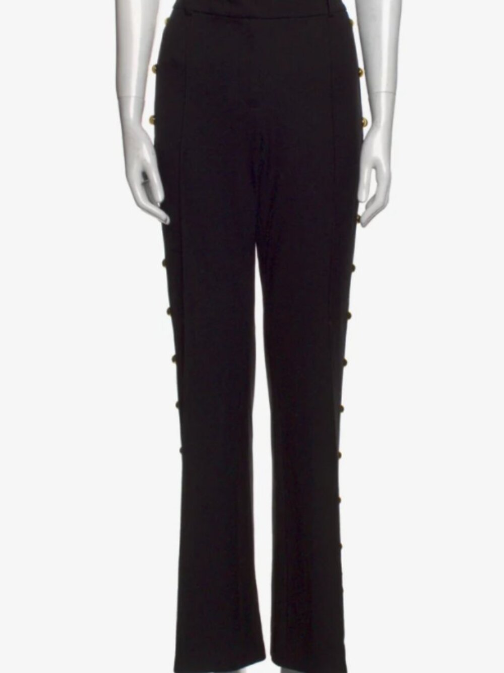 Veronica Beard  Wide Leg Pants  Black | Size: L | US 10